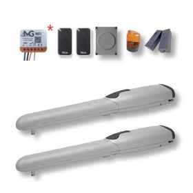 Kit automatizare porti batante 2x3,5m, NICE WINGO3524KCE-MG + Modul WiFi gratuit