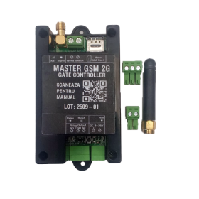 Modul GSM 2G cu SIM si sursa de alimentare inclusa – Control access telefonic pentru porti si bariere prin SMS/Apel