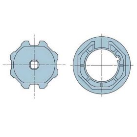 Adaptor octogonal, Nice 505.07000