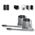 Kit automatizare porti batante de 2x2.4 m, Nice HOPPKIT