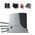 Kit automatizare poarta culisanta max. 1000Kg, Nice RB1000 MG, 4 metri cremaliera zincata