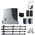 Kit automatizare poarta culisanta max. 1000Kg, Nice RB1000, 4 metri cremaliera teflonata