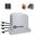 Kit automatizare poarta culisanta Nice Robus 400, pana la 400 kg, 4 metri cremaliera teflonata RBS400BDKCE MG