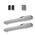 Kit automatizare pentru porti batante 2x2m, NICE WINGO2024