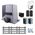 Kit automatizare poarta culisanta, 1000 kg, Nice Robus 1000, RB1000P, 4m creamaliere teflonate