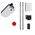 Kit automatizare usa de garaj Nice Spykit 650 Hi-Speed, sina 2 x 1.6 m