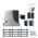 Kit automatizare poarta culisanta max. 1000Kg, Nice RB1000, 4 metri cremaliera teflonata