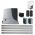 Kit automatizare poarta culisanta max. 1000Kg, Nice RB1000, 4 metri cremaliera zincata