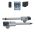 Kit automatizare porti batante 2x4.5m Nice TOO4500KCE, baza